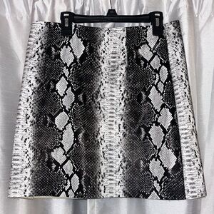 snake skin skirt